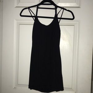 Lululemon workout shirt with built-in sports bra
